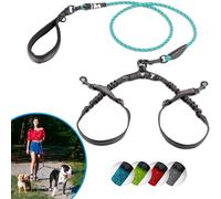 SparklyPets - Laisse pour 1 Chien Élastique Multifonction - Laisse Mains Libres Bandoulière avec Extension Amovible - Accessoire Chien Moyenne et Grande Taille - Idéal Promenade, Balade, Jogging