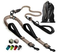 SparklyPets - Laisse pour 1 Chien Élastique Multifonction - Laisse Mains Libres Bandoulière avec Extension Amovible - Accessoire Chien Moyenne et Grande Taille - Idéal Promenade, Balade, Jogging