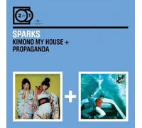SPARKS - 2 FOR 1: KIMONO MY HOUSE/PROPAGANDA 2 CD 27 TRACKS ROCK / POP NEUF