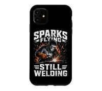 Sparks Flying Still Soudeur Métallique Homme Coque pour iPhone 11