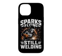 Sparks Flying Still Soudeur Métallique Homme Coque pour iPhone 14