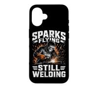 Sparks Flying Still Soudeur Métallique Homme Coque pour iPhone 16