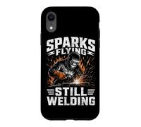 Sparks Flying Still Soudeur Métallique Homme Coque pour iPhone XR