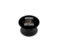 Sparks Flying Still Soudeur Métallique Homme PopSockets PopGrip Adhésif
