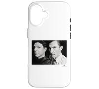 Sparks Pop Duo Ron & Russell Mael par Phil Nicholls Coque pour iPhone 16