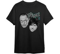 Sparks Tour Shirt Sparks Band Tee The Girl is Crying in Her Latte Album Tee Black L