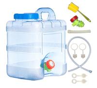 Sparkstarses 10L bidon Eau avec Robinet, jerrican Alimentaire de Camping, réservoir d'eau en Plastique pour Cuisine, Camping-Car, Van, Camion, Camping, école, hôpital, extérieur