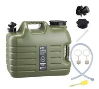 Sparkstarses 25L Camping bidon Eau avec Robinet, jerrican Alimentaire sans BPA, réservoir d'eau en Plastique pour Cuisine, Camping-Car, Van, Camion, Camping, école, hôpital, extérieur