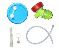 Sparkstarses 5-22L bidon Eau avec Robinet, jerrican Alimentaire de Camping, réservoir d'eau en Plastique pour Cuisine, Camping-Car, Van, Camion, Camping, école, hôpital, extérieur (Accessory)