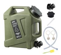 Sparkstarses 5-22L Camping bidon Eau avec Robinet, jerrican Alimentaire sans BPA, réservoir d'eau en Plastique pour Cuisine, Camping-Car, Van, Camion, Camping, école, hôpital, extérieur (12L)