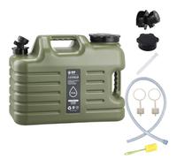 Sparkstarses 5-22L Camping bidon Eau avec Robinet, jerrican Alimentaire sans BPA, réservoir d'eau en Plastique pour Cuisine, Camping-Car, Van, Camion, Camping, école, hôpital, extérieur (18L)