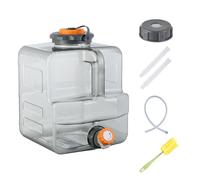 Sparkstarses 8-20L bidon d'eau avec Robinet, Canister d'eau de Camping Compatible avec Pompes à Eau électriques, réservoir d'eau Portable pour Camping, Outdoor, pêche, fête, VR