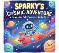 Sparky’s Cosmic Adventure: A Fun Children’s Story Book About Friendship and Space Exploration for Kids Ages 3-8