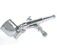 SPARMAX DH125 Aérographe par Aspiration Double Action, Chrome, 0,5 mm
