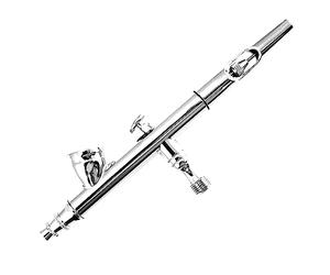 SPARMAX Kit aérographe, Acier Inoxydable, Chrome, 0,2 mm