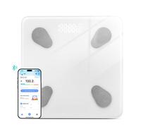 Sparoma ACLY-28 Balance d'impédancemétrie numérique, modèle à piles AAA non incluses - Blanc