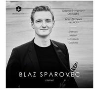 Sparovec Odense Symphony Orchestra Skryleva Milletari - Works For Clarinet [Compact Discs]