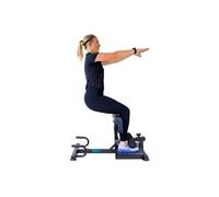 Sparraw Appareil de musculation ALTIUS – Machine de squat 88×56×50 cm, dossier réglable, 120 kg