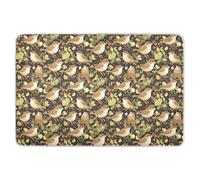 Sparrow Birds Tapis à langer réutilisable très absorbant lavable en machine pour bébé et enfant 132,1 x 86,4 cm