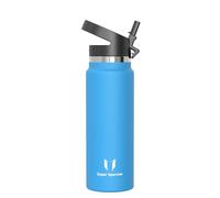 Sparrow Gourde Isotherme 1L - Inox Gourdes avec Paille Bouteille Isotherme