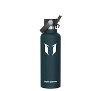 Sparrow Gourde Isotherme 500ml/750ml/1L/1.2L FlipFlow Bouteille Inox Paille | Bouteille d'eau, Acier Inoxydable, Étanche, Chaud, Froid, Sans BPA, Poignée, Lave-vaisselle, Sport, École, Fitness, Gym, Vélo