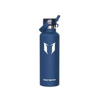Sparrow Gourde Isotherme 500ml/750ml/1L/1.2L FlipFlow Bouteille Inox Paille | Bouteille d'eau, Acier Inoxydable, Étanche, Chaud, Froid, Sans BPA, Poignée, Lave-vaisselle, Sport, École, Fitness, Gym, Vélo
