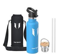 Sparrow Gourde Isotherme 750ml - Bouteille - Sport Gourdes INOX avec Paille
