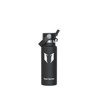 Super Sparrow Gourde Isotherme Enfant 350ml - Bouteille Isotherme avec Paille - sans BPA - Gourdes INOX Bouche Standard pour Sport, Voyages, L'école, Bureau, Maison