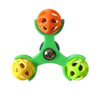 Sparrow Toys,Moulin à rotation complète de 360 degrés pour enrichissement, roue pivotante colorée pour jouets - Convient pour inséparables, calopsitte, canari, aras, perruches