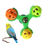 Sparrow Toys - Moulin à rotation complète de 360 degrés pour enrichissement - Roue pivotante jeu à mâcher | Convient pour inséparables, calopsitte, canari, aras, perruches