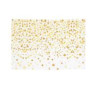 Sparsed Dreamy Stars And Spots Bannière décorative pour intérieur ou extérieur