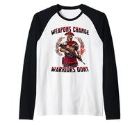 Sparta Warriors T Leonidas Soldats grecs Sparta Manche Raglan