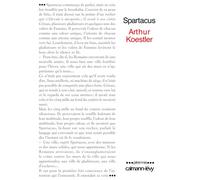 Spartacus - Arthur Koestler - Calmann-Levy - broché - Roman