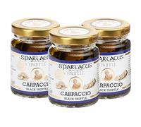 SPARTACUS CARPACCIO TRUFFE NOIRE CONSERVE DANS DE HUILE D'OLIVE EXTRA VIERGE PARFAIT ASSAISONNEMENT GOURMAND (Truffe Noire 270G)