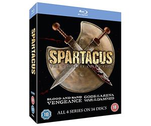 Spartacus Complete Slim Edition [Edizione: Regno Unito] (14 Blu-Ray) [Import]