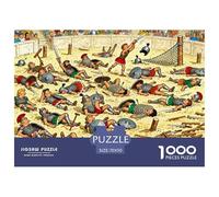Spartacus Gladiateur Puzzle en Bois Imperméable Puzzles De 1000 Pièces pour Adultes Cadeaux Impossible Jeux Éducatifs