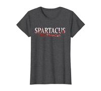 Spartacus Le thrace dans Les éclaboussures de Sang T-Shirt, Femme, Chiné Foncé, 3XL