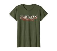 Spartacus Le thrace dans Les éclaboussures de Sang T-Shirt, Femme, Olive, S