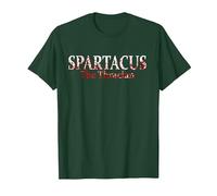 Spartacus Le thrace dans Les éclaboussures de Sang T-Shirt, Homme, Vert Forêt, M