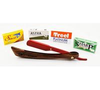 Spartacus Nouveau Rasoir Droit Par Roman Empire ShavingRasoir Pour Barbe,Moustache Et Contours (Astra-Sharp-Shark-Treet)