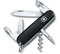 Spartan Couteau De Poche Suisse,Léger,Multitool,12 Fonctions,Lame,Ouvre Boite,Tire Bouchon,Noir.[Z50]