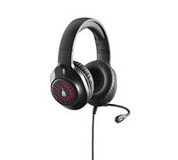 Spartan Gear Medusa Casque Filaire Compatible avec PC/PS4/PS5/XBOX1/XBOX Series X/S/Switch, Noir