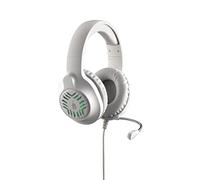 Spartan Gear Medusa Wired Headset (Compatible with PC,PS4,PS5.XBOX1,XBOX series x/s,Switch) White/Grey