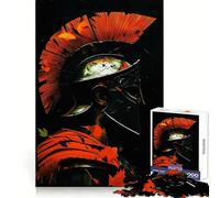 Spartan in The Dark, Puzzle de 1000 pièces pour Adultes et Adolescents, Jeu de réflexion, apaisement Mental, découpe précise, Cadeau de Noël 50x75cm