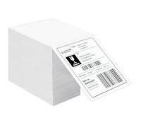 Spartan Industrial - Étiquettes thermiques directes pliées en éventail de 10,2 x 15,2 cm (1 000 pièces, 1 pile) - Étiquettes d'expédition imprimables, identification de colis - Compatible avec les