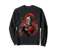 Spartan Warrior Épée de Gladiateur Romain Splash Sweatshirt