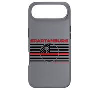 Spartanburg County South Carolina Drapeau Fin Ligne Rouge Pompier Coque pour iPhone Air