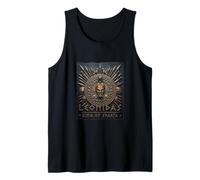 Spartans Leonidas King of Sparte | Grecs Spartan avec Casque Débardeur