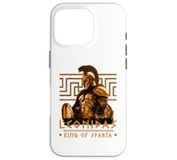 Spartans | Leonidas King of Sparte | Spartan avec Casque Coque pour iPhone 16 Pro
