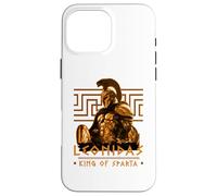 Spartans | Leonidas King of Sparte | Spartan avec Casque Coque pour iPhone 16 Pro Max